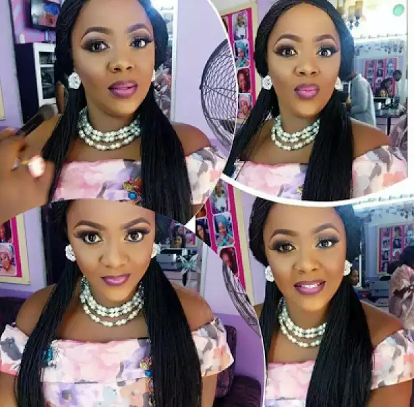 Comedienne Helen Paul Totally Glows In New Make-Up Collage